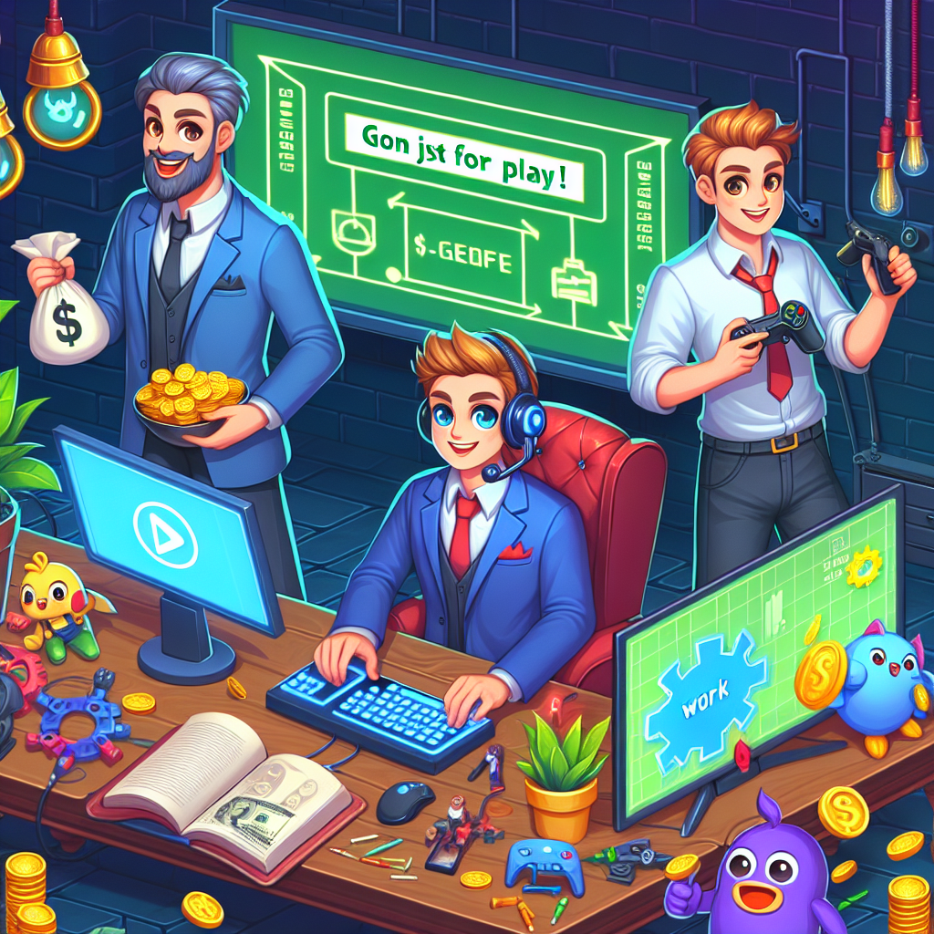 Bukan Cuma Main, Sekarang Kamu Bisa Kerja dan Dapat Gaji di Dunia Game!